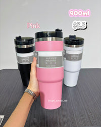 CUP26 | Pink Stainless Cup 900ml