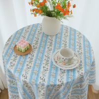 TBCL19 | Table cloth size 1.5x1m - blue flower