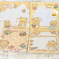 NOP30 | Bear Butter Note Pad 4in1