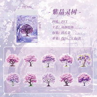 STPK60 | Purple Sticker 1pack (tree)