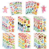 STPK08 | Cute Bear Sticker Pack (8sheets)