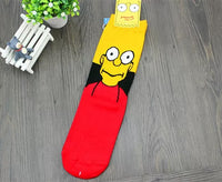 SO173 | Long Sock 1pair - simpsons 1$