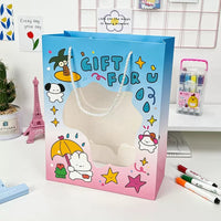 GFT64A | 25x12x33cm Pink HBD Paper Bag / Gift Bag
