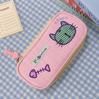 PECS50 | Pink Cat Pencil case 2.25$
