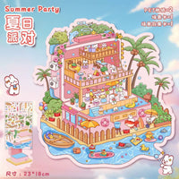 STPK74 | Decoration Sticker Pack - Bunny Summer