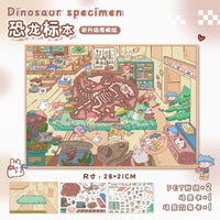 STPK30 | Decoration Sticker Pack - Dinosaur Specimen