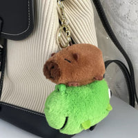 KC267 | Capybara Crocodile Keychain