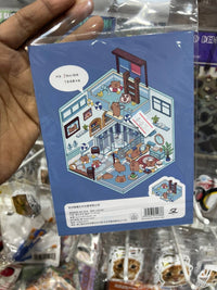 STPK111 | Decoration Sticker Pack - Bathroom In Capybara