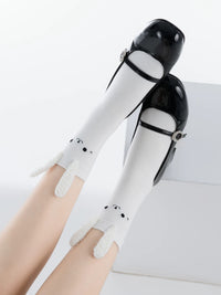 SO36 | White Bunny Sock 1pair
