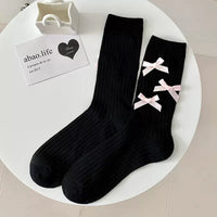 SO37 | Black Ribbon Sock 1pair