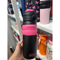 BOT06 | 550ml Stainless bottle - black