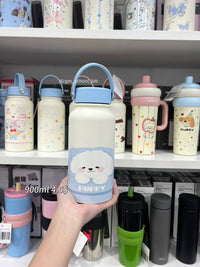 BOT07 | Stainless Bottle - Blue Dog 900ml