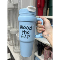 CUP15 | 900ml Stainless cup (mood the cup) - Blue