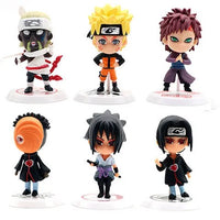 FIG112A | Naruto Display Figure 6pcs 2.75$