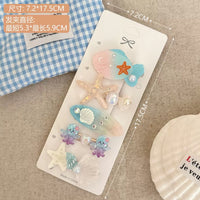 HSC353 | Ocean Hair Clip 1set 5pcs