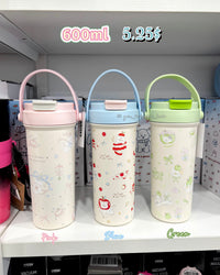 BOT198 | 600ml 304 Stainless Cup - pink