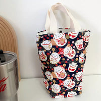 BOT337 | Bottle Bag - Japan Lucky Cat 2.25$