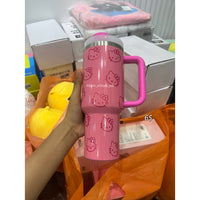BOT179 | 304 Stainless cup - pink kitty