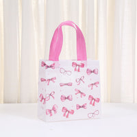 GFT259 | 20x20x9cm Pink Ribbon Gift Bag 1pcs