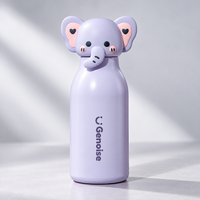 BOT520 | 450ml Mini Stainless Bottle - Blue Elephant