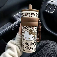 BOT409B | 710ml Stainless Cup - brown hello kitty