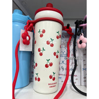BOT208 | 750ml Stainless Bottle - red cherry