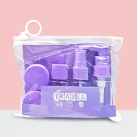 DCM62 | Skincare Refill Travel Kit - purple