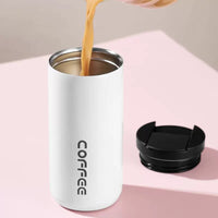 BOT251A | 500ml Coffee Stainless Cup - white