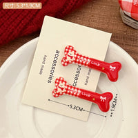 HSC427A | 2pcs Bone Hair Clip 0.5$