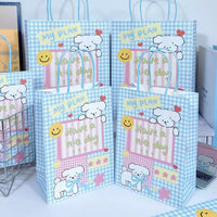 GFT294 | 21x27x11cm Gift Bag / Paper Bag - blue dog