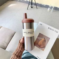 BOT218 | 700ml Stainless Bottle - silver brown