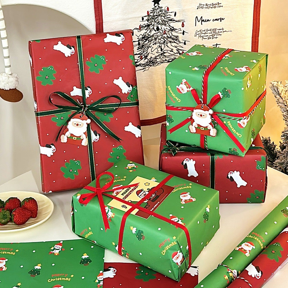 GFT40 | Christmas Paper Wrap / Gift Wrap Accessories