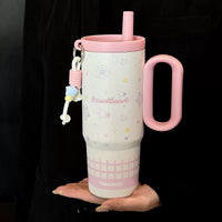 BOT397 | 750ml Stainless Cup - pink star