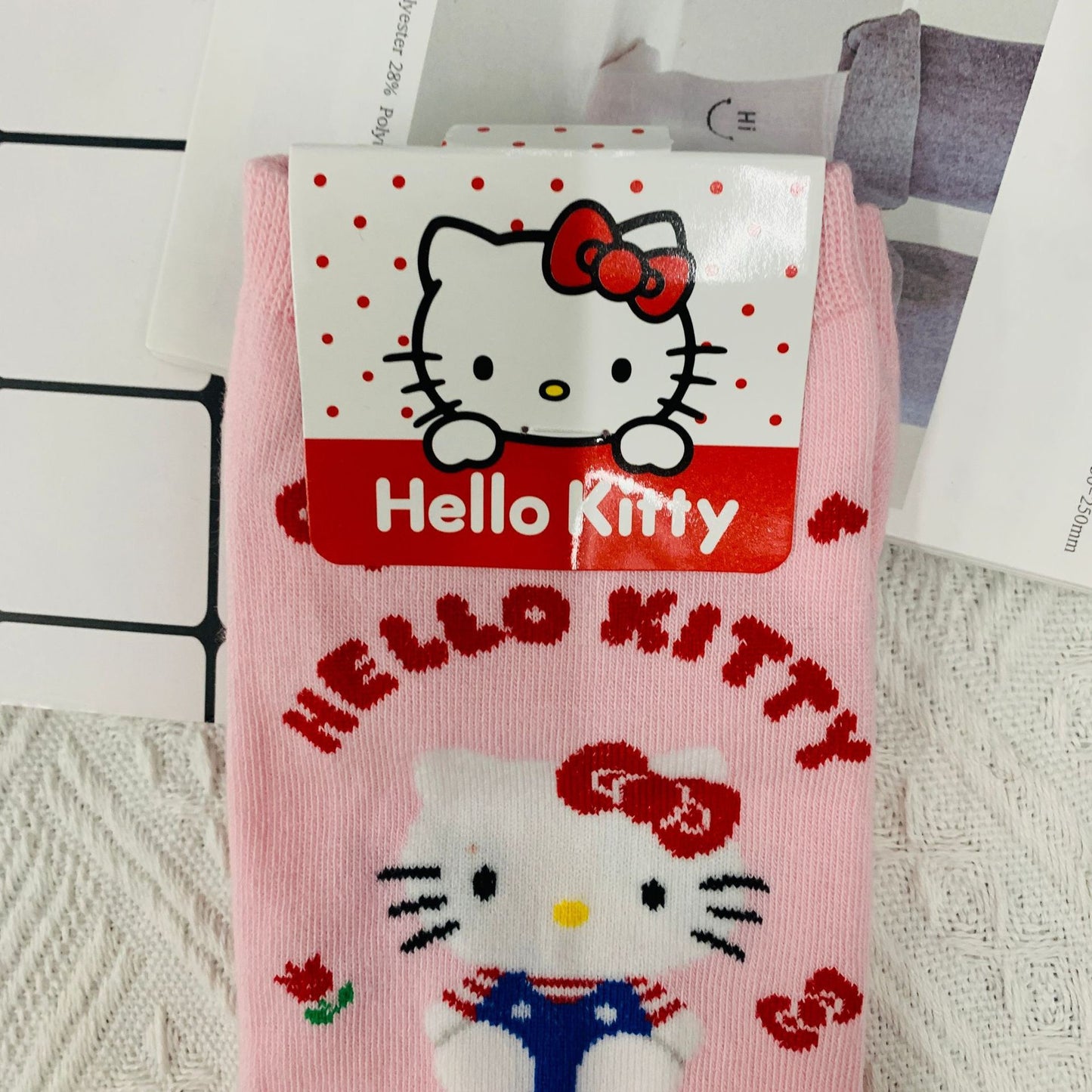 SO45 | Hello Kitty Sock 1pair 0.75$ random  color