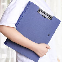 FOL36 | A4 Folder with hangbag -chocolate and mint (Copy)