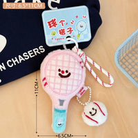 KC240 | Pink Tennis Keychain 1.75$