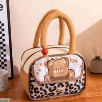 LUH42 | Lunch Box - brown