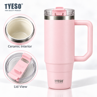 BOT676 | 1200ml Ceramic Cup - pink