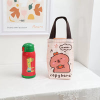 BOT342 | Bottle Bag - capybara 2$