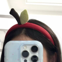 HSC15A | Apple Hair Band 1pcs - red