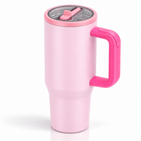 BOT683 | 1200ml Stainless Cup - pink