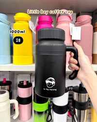 BOT196 | 1000ml Stainless Cup - black