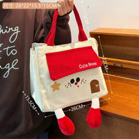 LUH30 | Cute Dog Lunch Bag - Red 3.5$