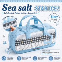 PECS27 | Sea Salt Star Ice Pencil case - blue