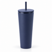 BOT499 | 750ml Stainless Cup - dark blue