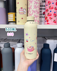 BOT50 | Stainless Bottle - White Cupcake 500ml 3.5$