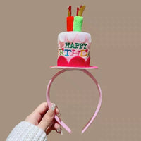 GFT153 | HBD Birthday Hair Band - pink