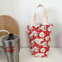 BOT383 | Bottle Bag - Lucky Cat 2.25$