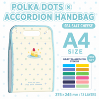 FOL31 | A4 Folder with hangbag - mint