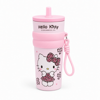 BOT409A | 710ml Stainless Cup - pink hello kitty